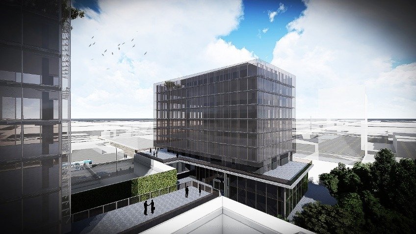 Un nuevo edificio modernizará el centro de la ciudad